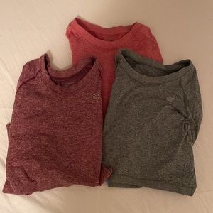 Three Jed North Workout Tops
